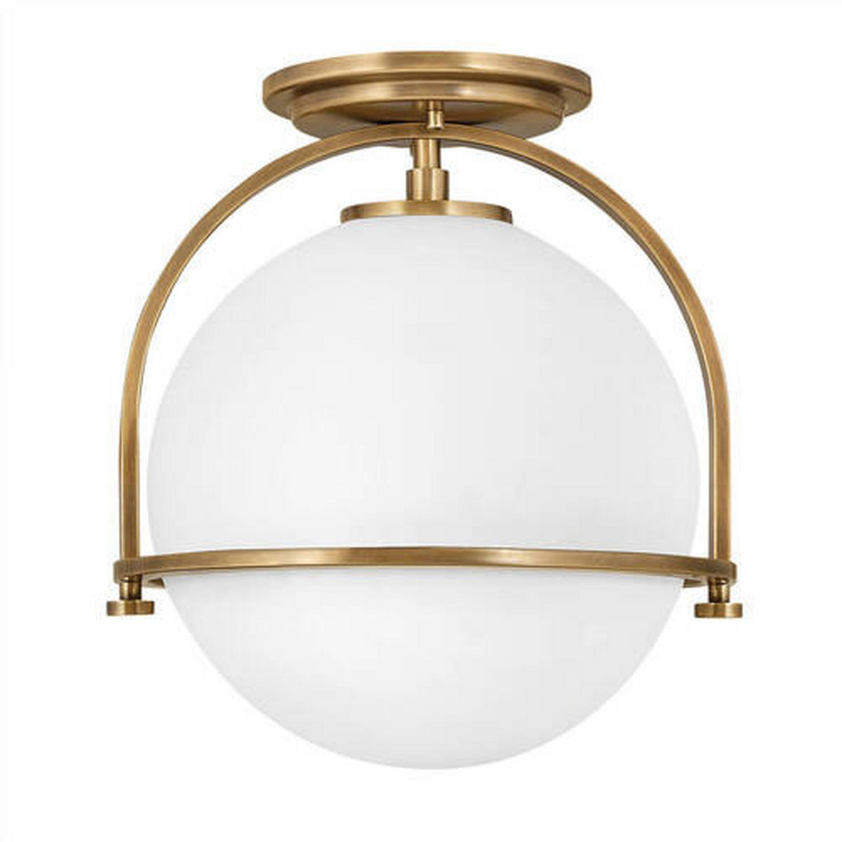 SVJETILJKA STROPNA Elstead Somerset  - boje mjeda, Design, staklo/metal (28.2/31.8cm) - Elstead Lighting