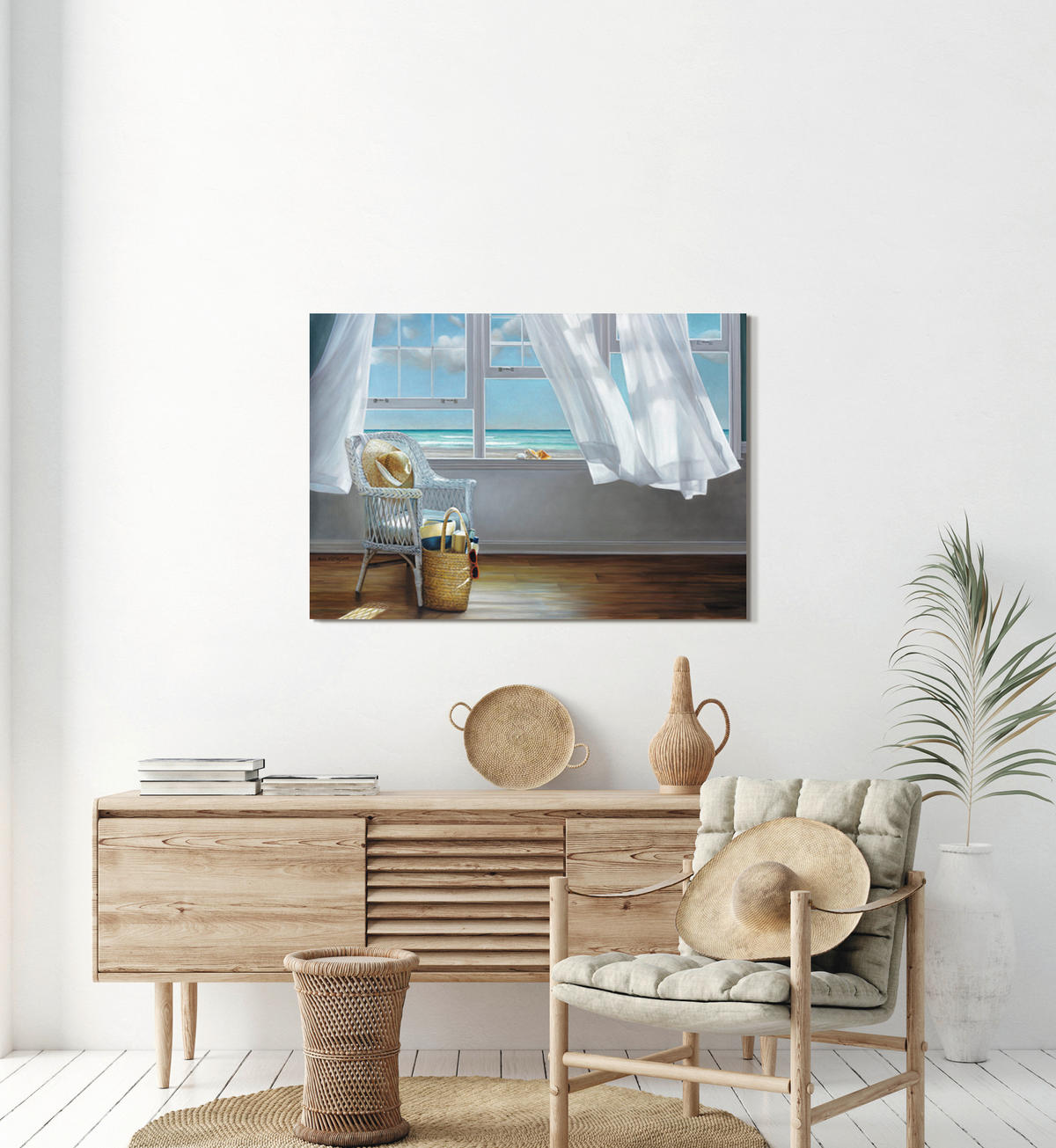 ACRYLGLASBILD Landschaft & Natur, Stillleben, Strand & Meer  - Multicolor, Basics, Kunststoff (128,5/90/4cm)