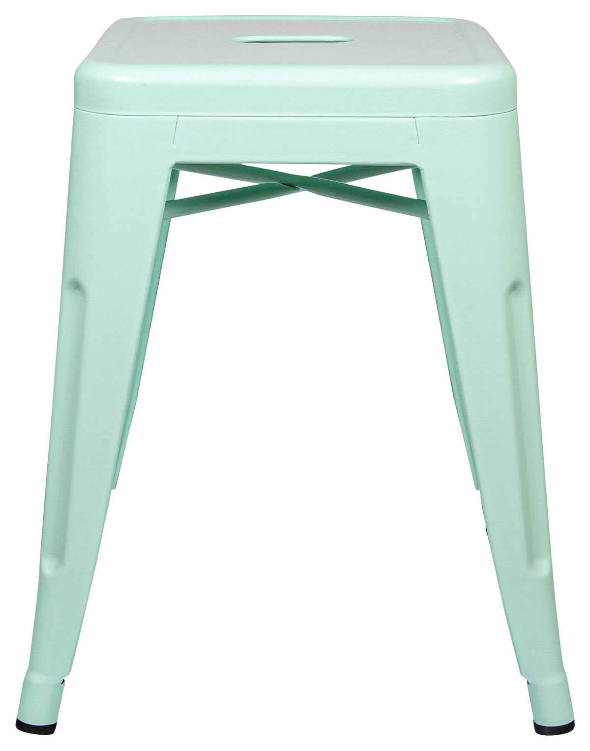 HOCKER Pastellgrün  - Pastellgrün, Basics, Metall (39/46/39cm) - MID.YOU