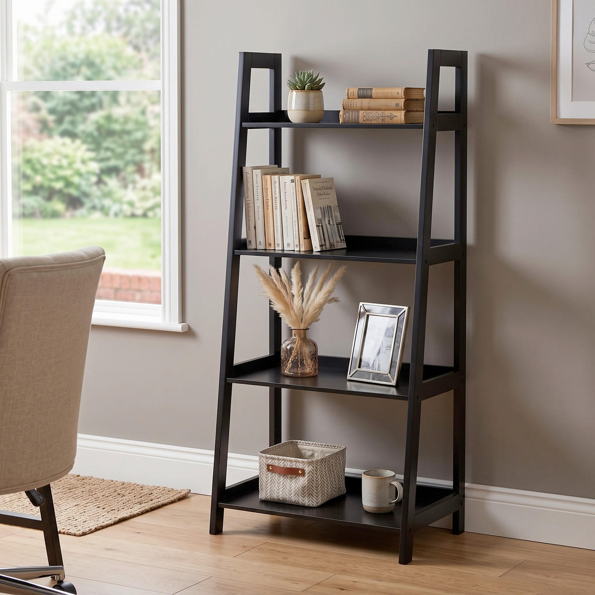 HYLLMODUL i 63/130/40 cm svart  - svart, Klassisk, trämaterial (63/130/40cm) - MID.YOU