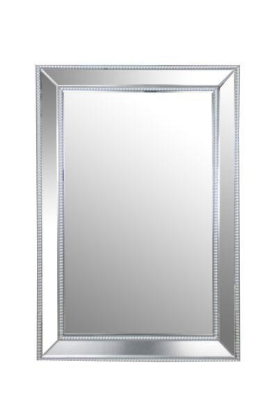 OGLEDALO  80/120/4,5 cm     - srebrne boje, Design, staklo/drvni materijal (80/120/4,5cm) - Xora
