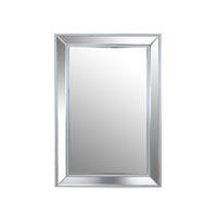 OGLEDALO  80/120/4,5 cm     - srebrna, Dizajnerski, staklo/pločasti materijal (80/120/4,5cm) - Xora