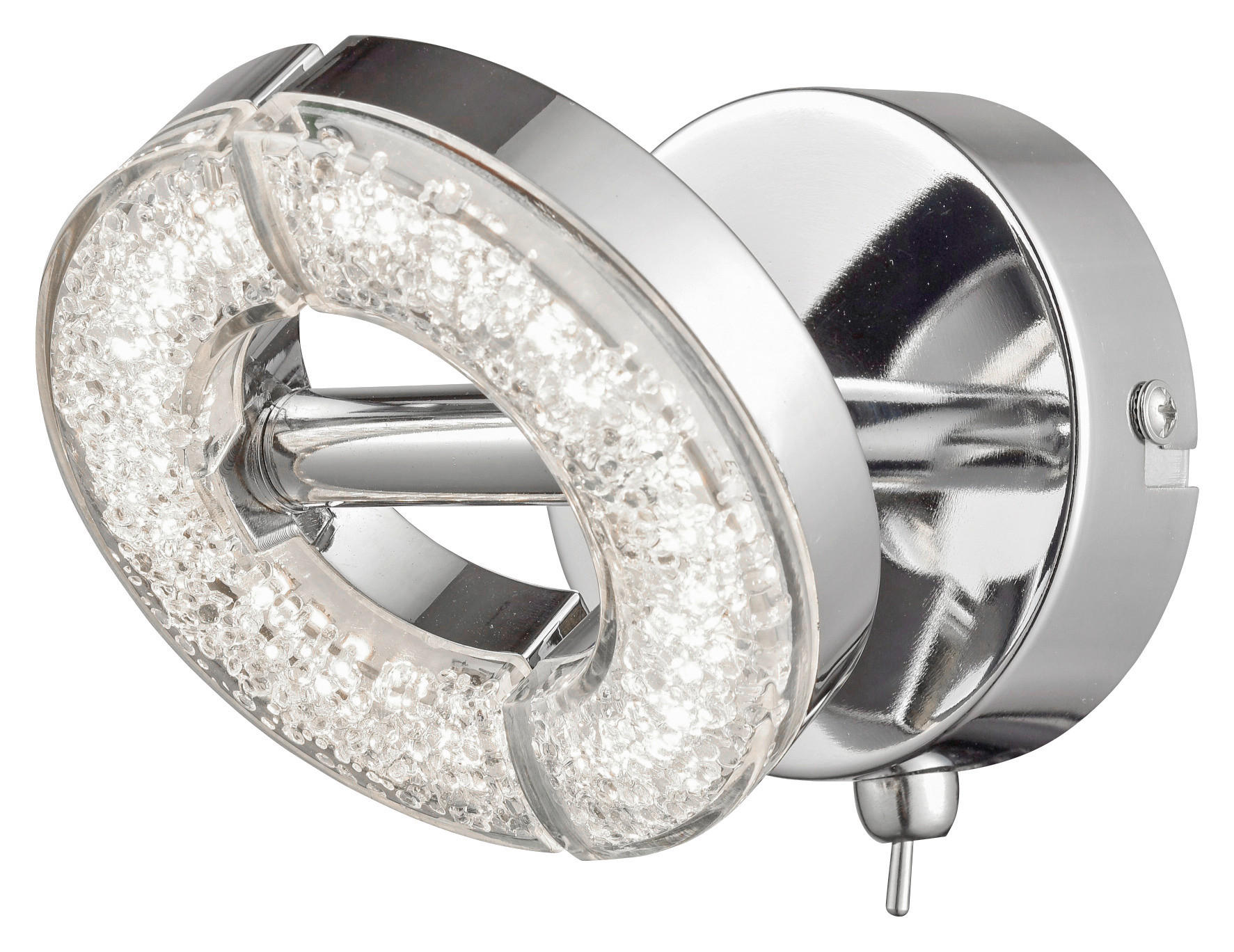 LED-STRAHLER 10/10 cm   - Design, Kunststoff/Metall (10/10cm) - Novel