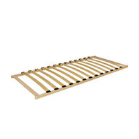 SOMIERĂ  - culoare lemn mesteacăn, Basics, lemn (140/190cm)