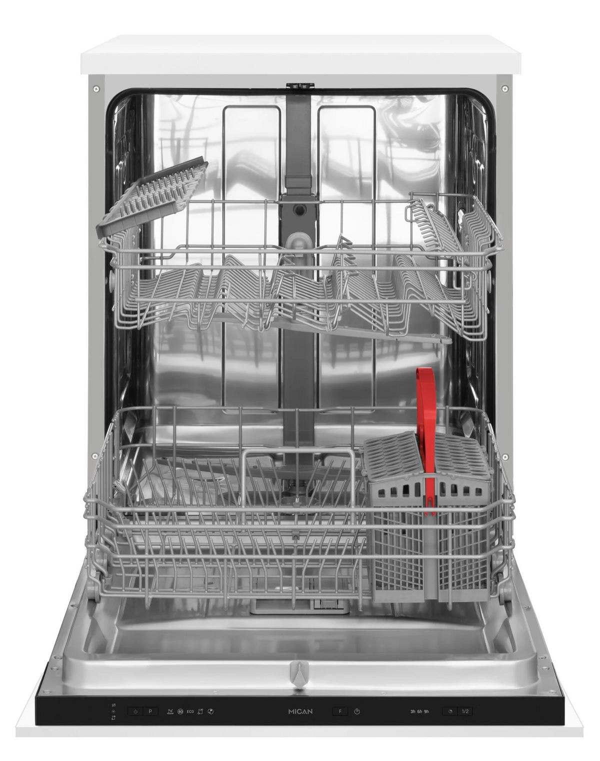 GESCHIRRSPÜLER 50635  - Edelstahlfarben, Basics, Metall (59,8/81,5/55cm) - Mican