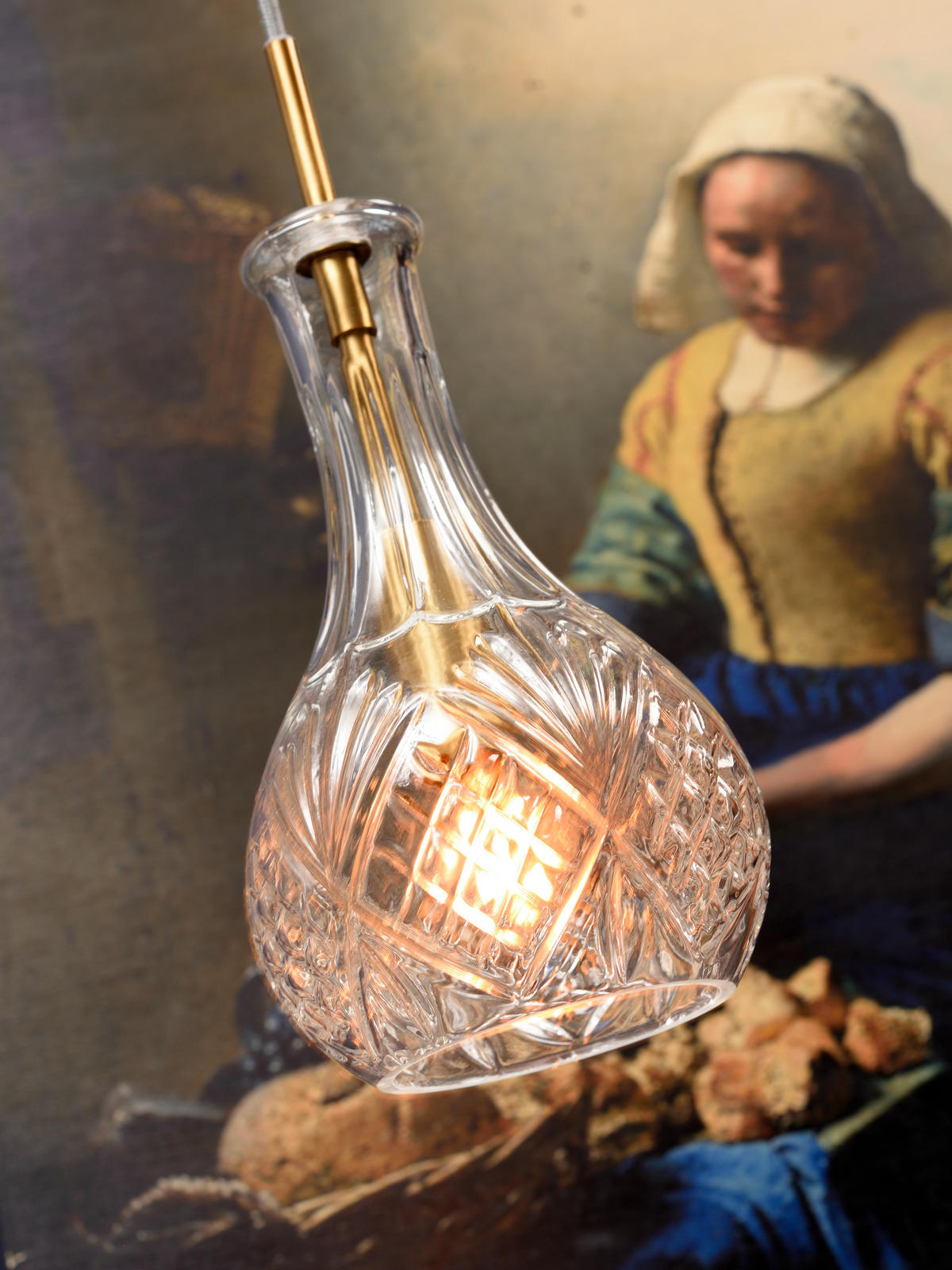 HÄNGELEUCHTE Brussels 14/14/30 cm   - Transparent, Design, Glas (14/14/30cm) - It's about Romi