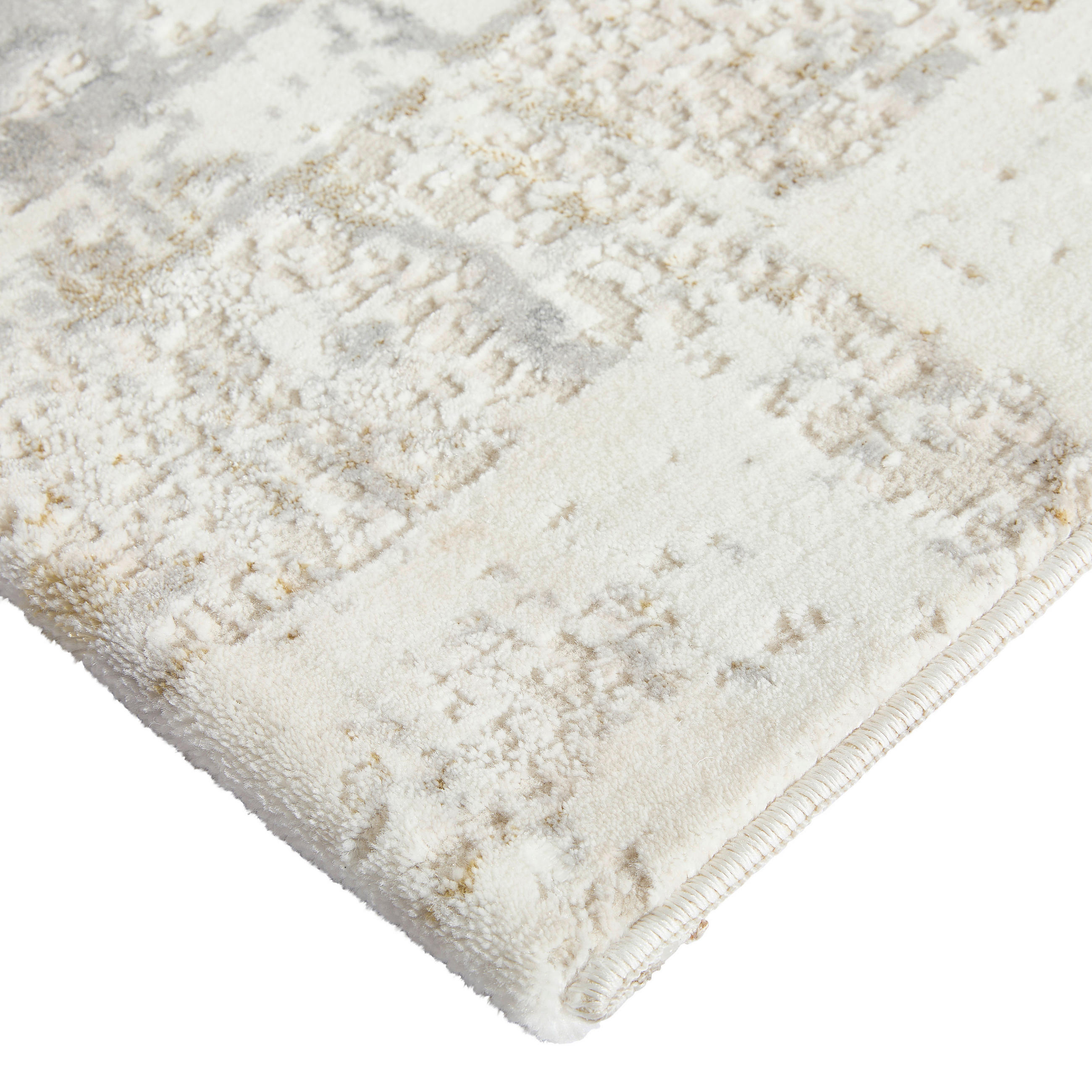 Thumbnail - Novel Vintage-Teppich, Gold, Textil, Abstraktes, 160x230 cm, Bsci, Oeko-Tex® Standard 100, Teppiche & Böden, Teppiche, V...