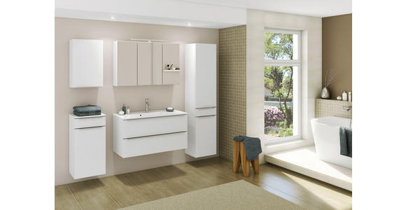 HOCHSCHRANK 40/180/35 cm - Edelstahlfarben/Silberfarben, KONVENTIONELL, Holzwerkstoff/Kunststoff (40/180/35cm) - Xora