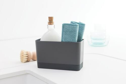 ORGANIZÉR NA MYCÍ PROSTŘEDKY tmavě šedá - tmavě šedá, Design, plast (8,5/19/11,5cm) - Brabantia