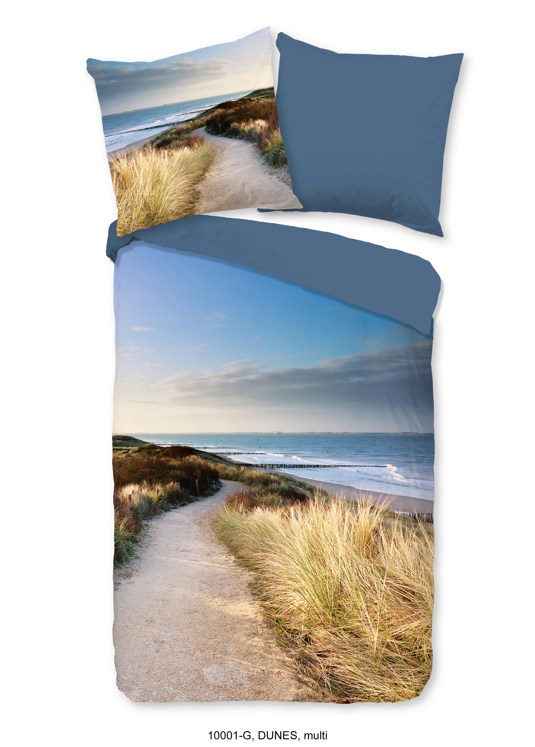 POSTELJINA S DVA LICA 140/200 cm  DUNES  - višebojno, Design, tekstil (140/200cm) - Novel