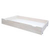 BETTKASTEN  in Weiss  - Weiss, Natur, Holz/Kunststoff (152/16/63cm) - Carryhome
