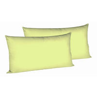 KOPFKISSENBEZUG 40/80 cm  - Grün, Basics, Textil (40/80cm) - Fleuresse