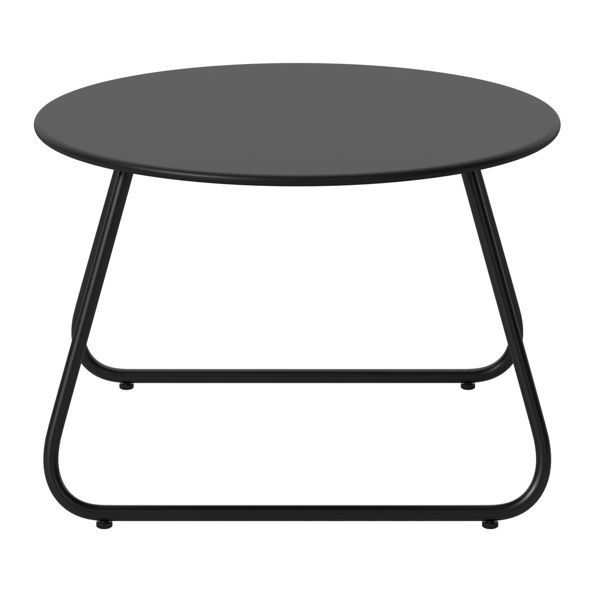 LOUNGEGARNITUR 5-teilig  186,5/186,5 cm  Eisen  - Schwarz/Grau, MODERN, Textil/Metall (186,5/186,5cm) - Beldano