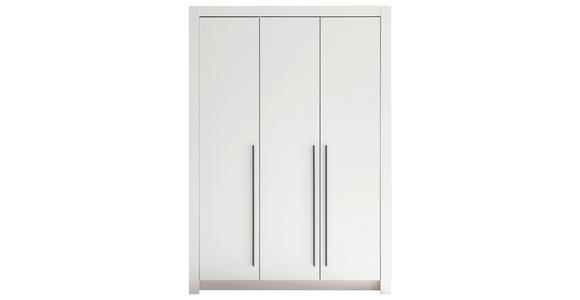 BABYKLEIDERSCHRANK Pulni  - Graphitfarben/Weiß, Basics, Holzwerkstoff/Kunststoff (137/195,6/56cm) - My Baby Lou