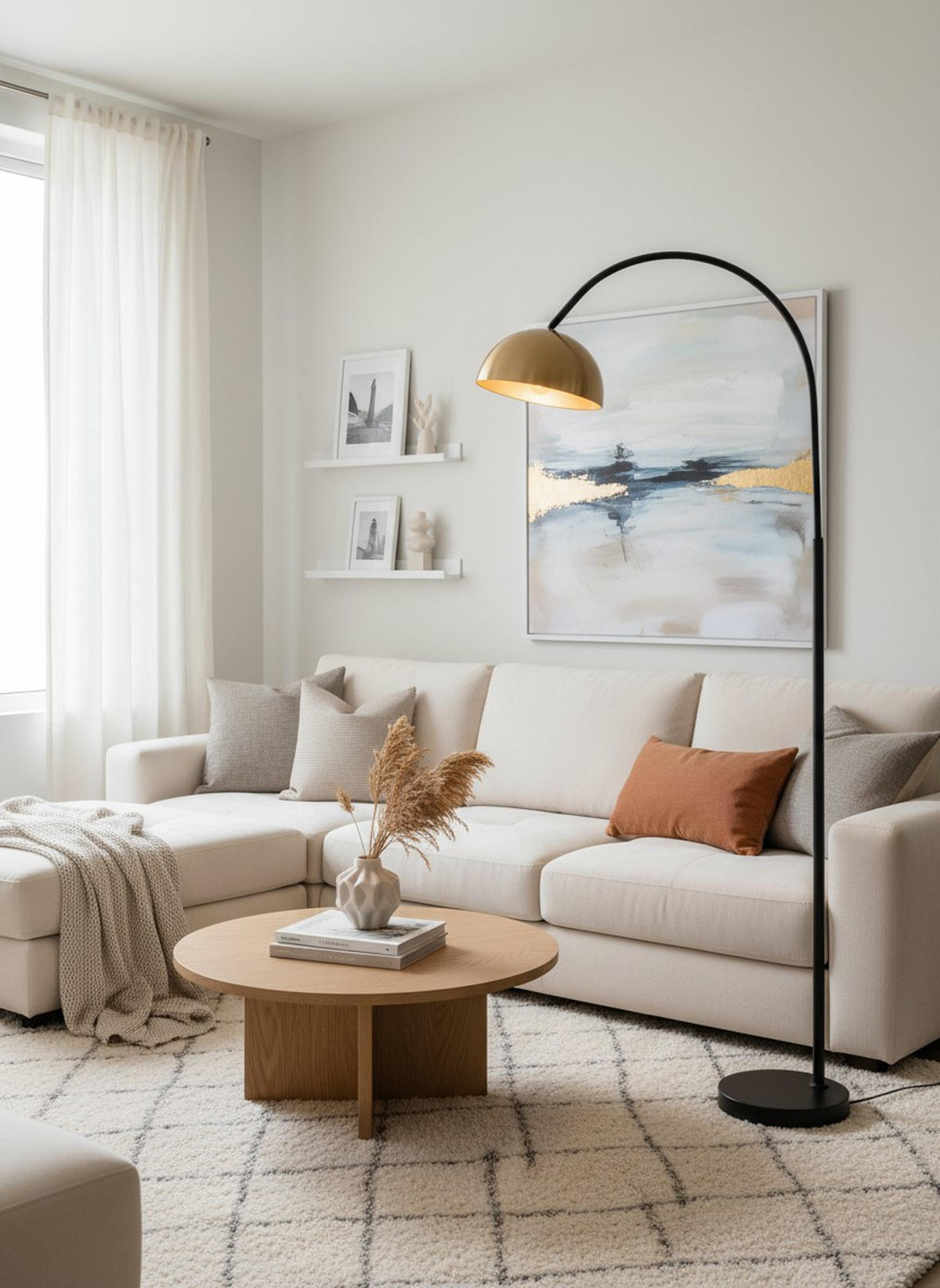 STEHLEUCHTE 70/25/157 cm    - Goldfarben/Schwarz, Trend, Metall (70/25/157cm) - Novel