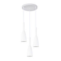 HÄNGELEUCHTE 30/100 cm    - Weiss, Basics, Metall (30/100cm)