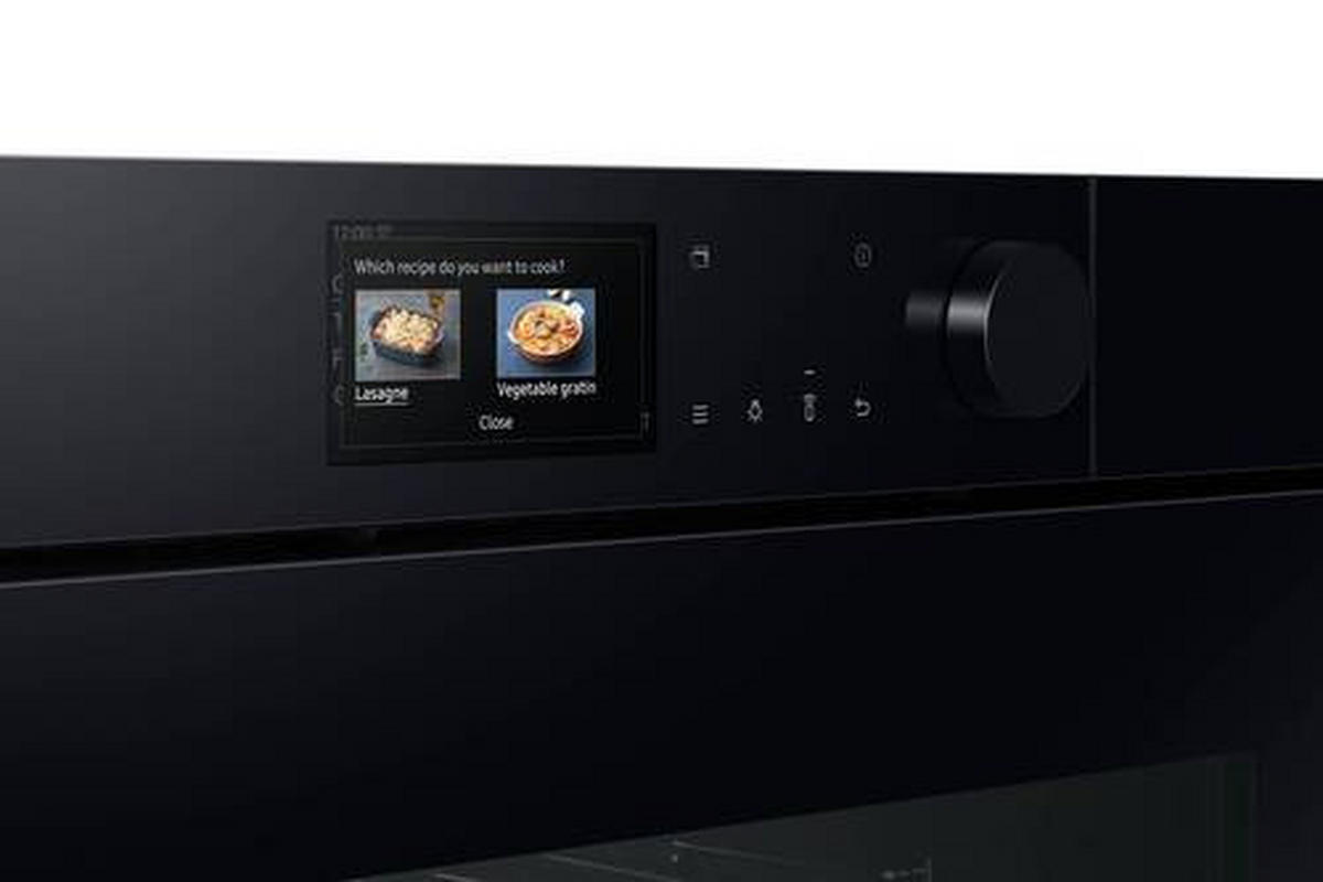 BACKOFEN NV7B7997AAK/U3  - Schwarz, Design, Glas/Metall (59,5/59,5/57,1cm) - Samsung