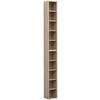 CD-REGAL Sonoma Eiche  - Sonoma Eiche, Design, Holzwerkstoff (40/94/17cm) - MID.YOU