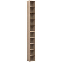 CD-REGAL - Sonoma Eiche, Design, Holzwerkstoff (40/94/17cm) - MID.YOU