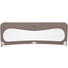 BETTSCHUTZGITTER - Braun/Naturfarben, Basics, Textil/Metall (135cm) - Chicco