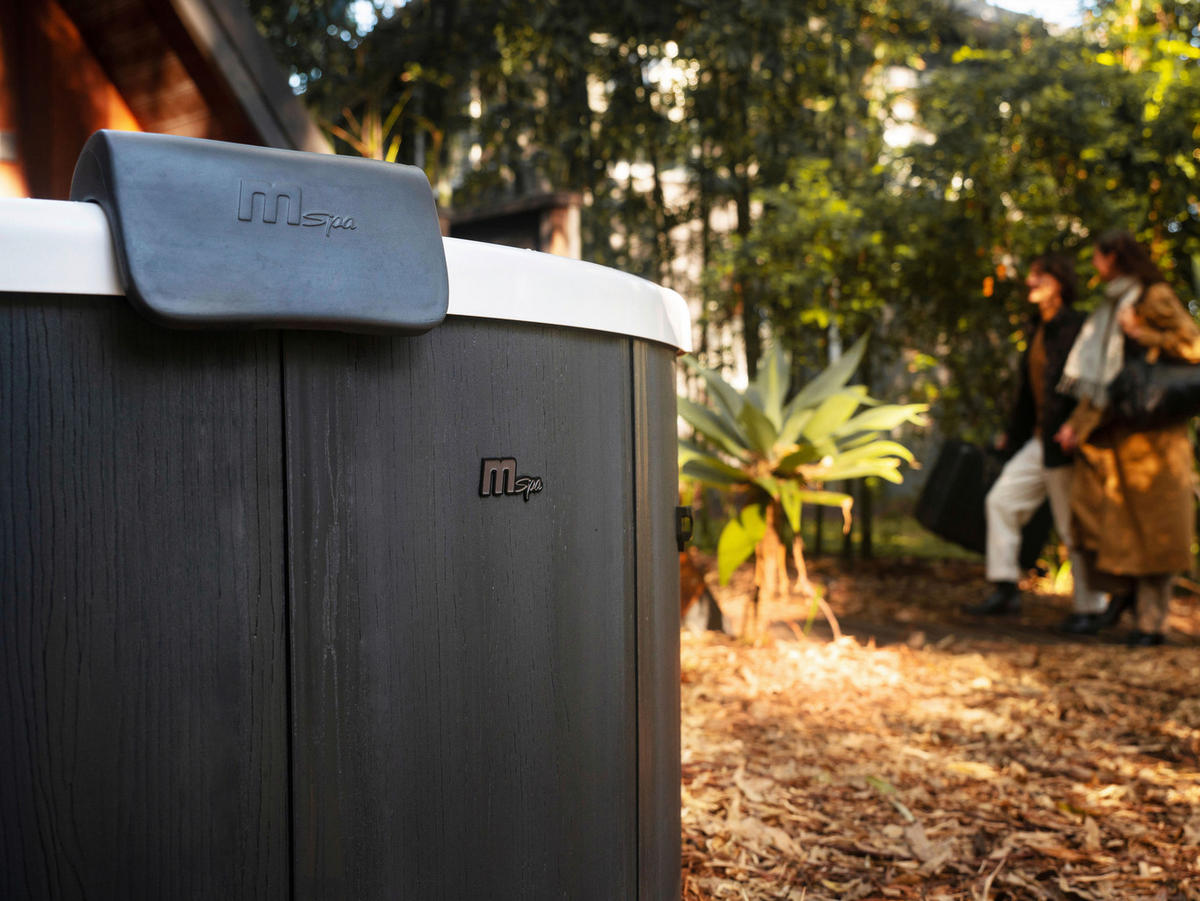 WHIRLPOOL MSPA DENVER 182/70 cm  - Dunkelgrau/Dunkelblau, KONVENTIONELL, Kunststoff (182/70cm)