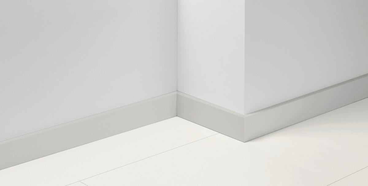 SOCKELLEISTE - Weiß/Grau, Basics, Holz (220/1,65/7,0cm) - Parador
