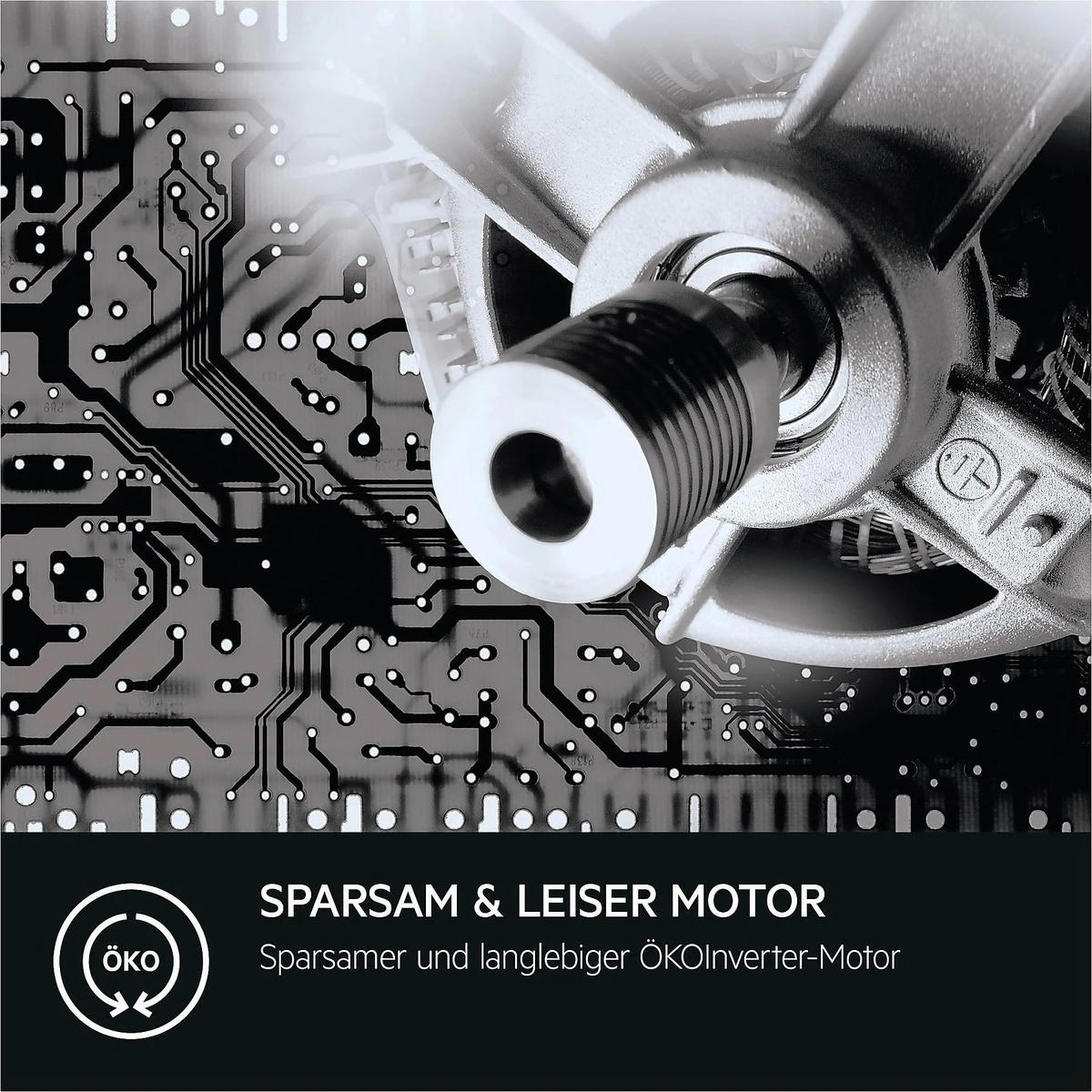 WASCHMASCHINE LR7D70490   - Schwarz/Weiß, Basics, Kunststoff/Metall (59,6/84,7/57,7cm) - AEG