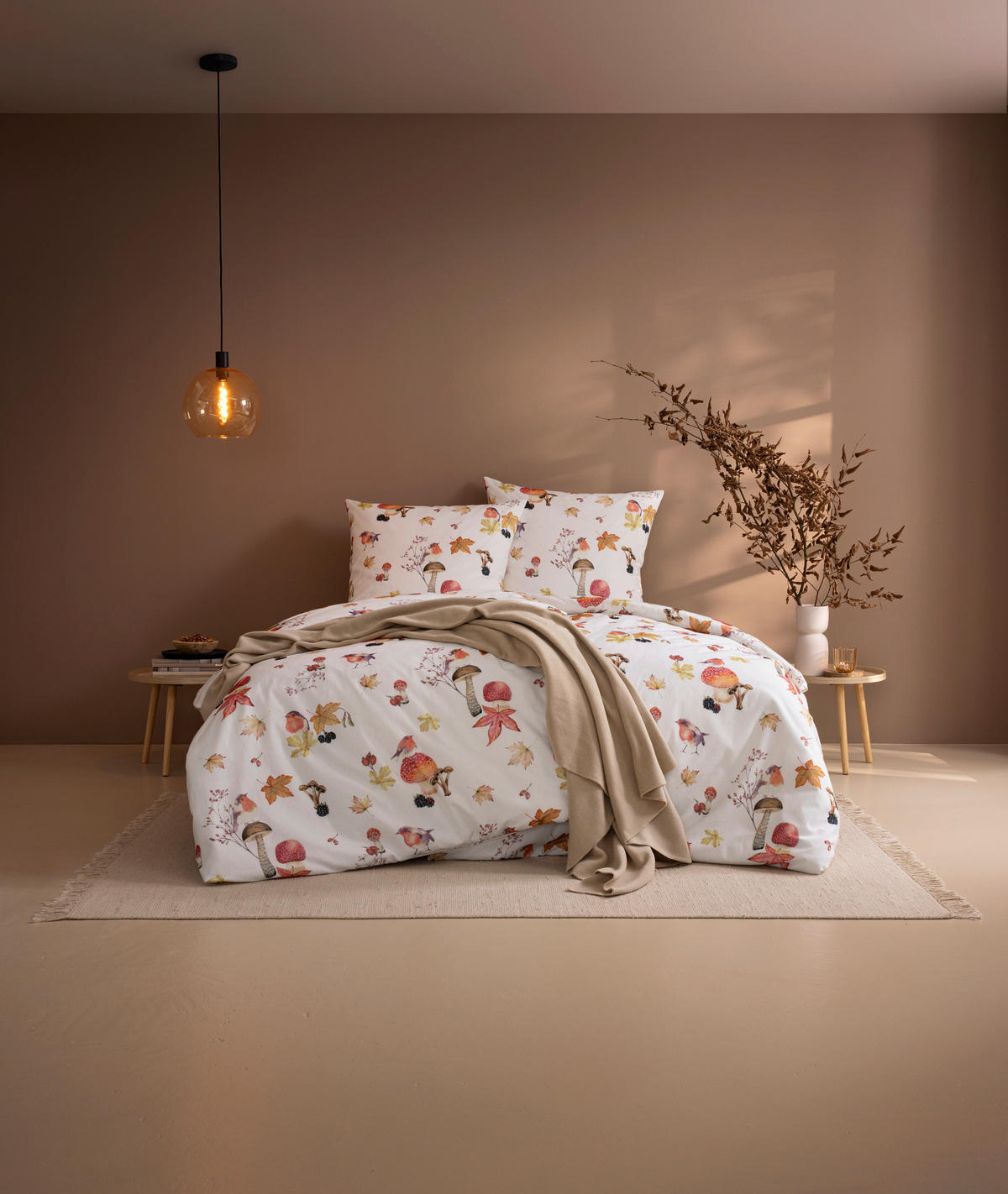 BETTWÄSCHE 2-teilig Impulse Flanell 155/220 cm  - Multicolor, Design, Textil (155/220cm) - Estella