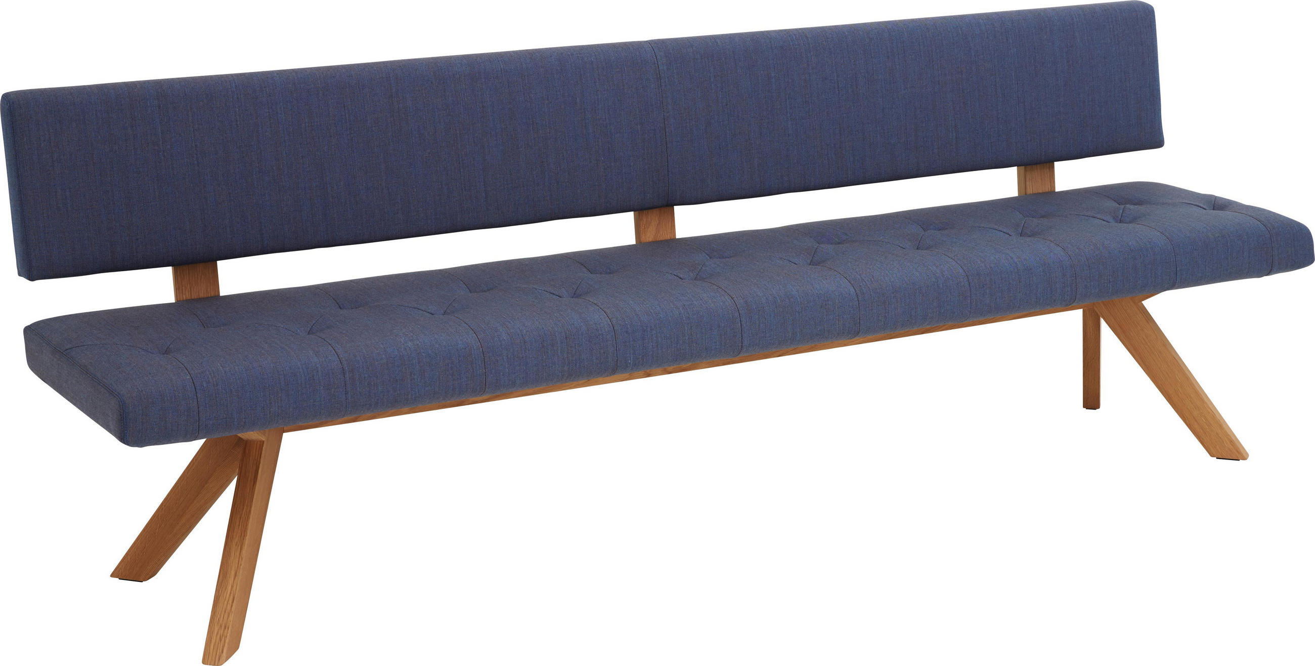 Team 7 Sitzbank Yps In Blau Mit Massivholz Gesell