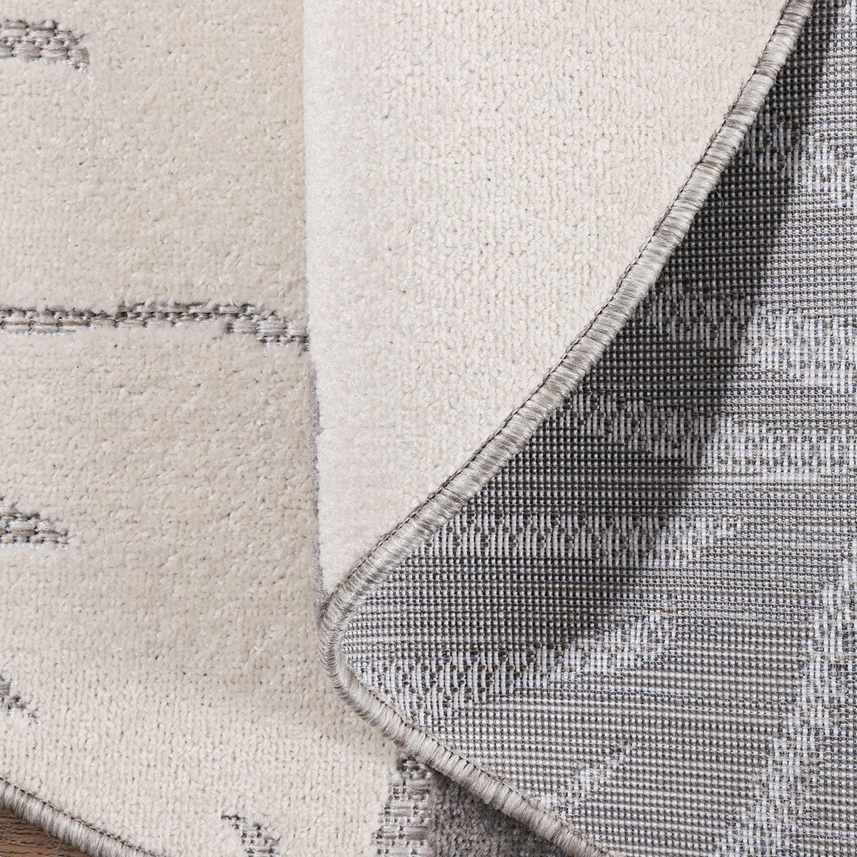 TEPIH ZA UNUTAR./VANJ. UPORAB  120 cm  plava  Floral  - plava, Lifestyle, tekstil/plastika (120cm)