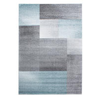 WEBTEPPICH  Wohnzimmer 140/200 cm Lucca Blau rechteckig  - Blau, Trend, Textil (140/200cm) - Ayyildiz 