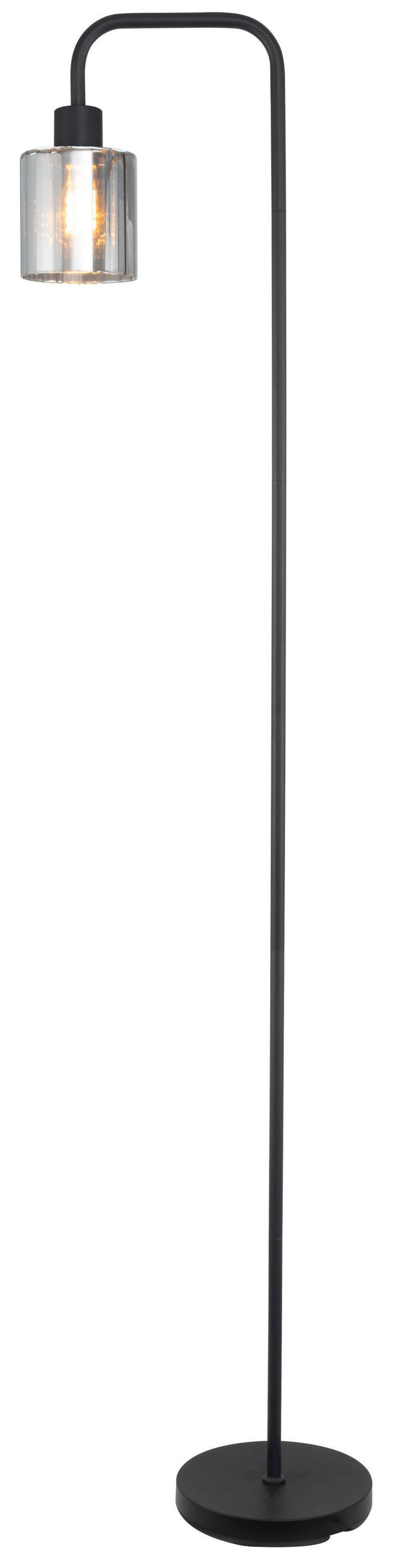 LAMPADAR - negru, Trend, sticlă/metal (22/160cm) - Novel