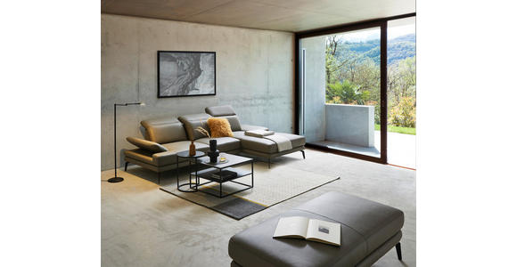 BEISTELLTISCH 39/39/50 cm Schwarz rund  - Schwarz, Design, Metall (39/39/50cm) - Johann Jakob