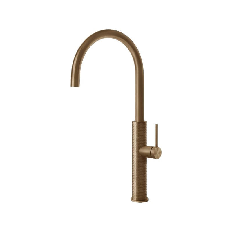 KÜCHENARMATUR - Bronzefarben, Basics, Metall (9,7/46,5/25cm) - HKT