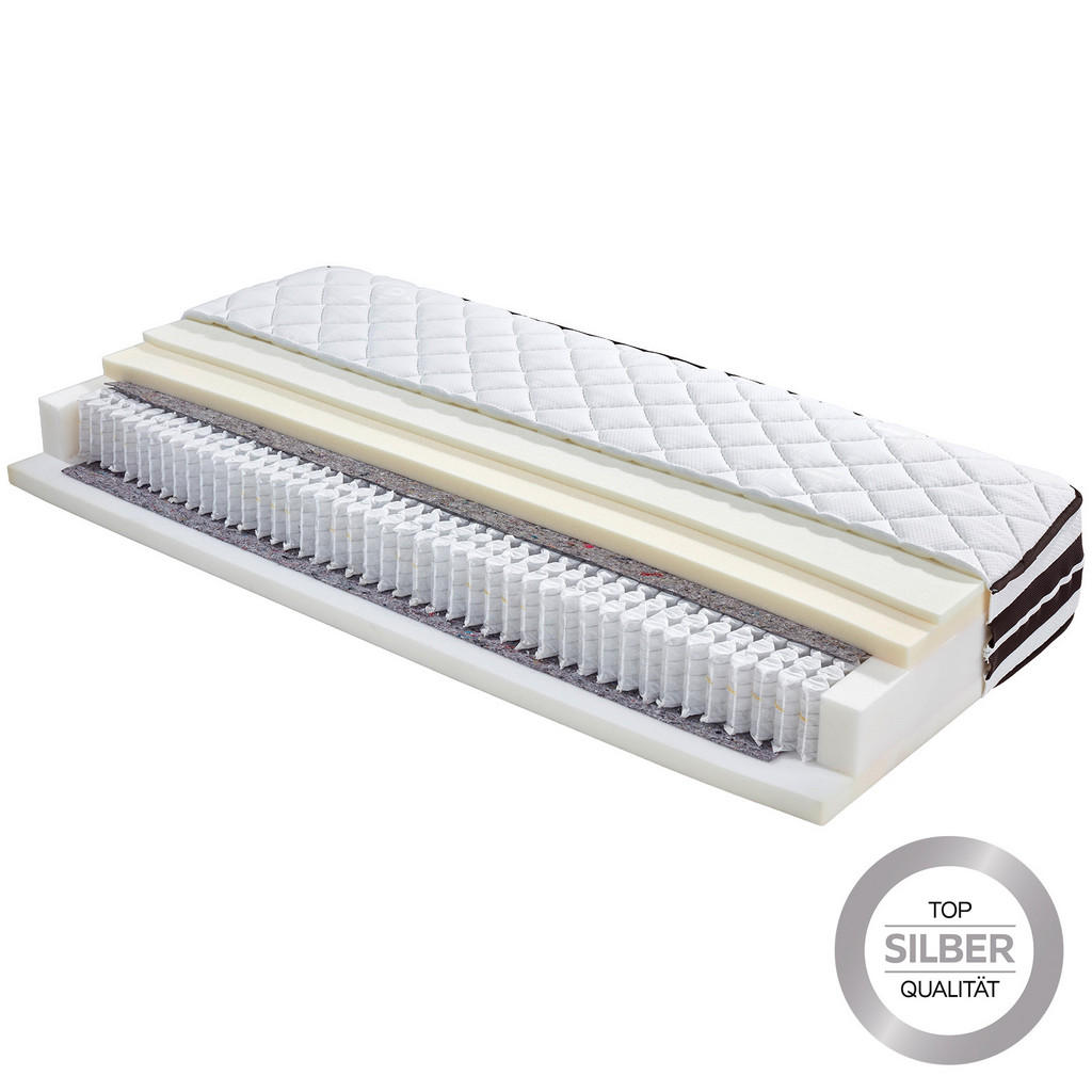 Taschenfederkernmatratze Cecile 180x200cm Mittelfest