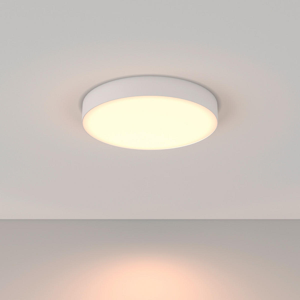 DECKENLEUCHTE  40/6 cm    - Weiss, Modern, Metall (40/6cm) - MAYTONI