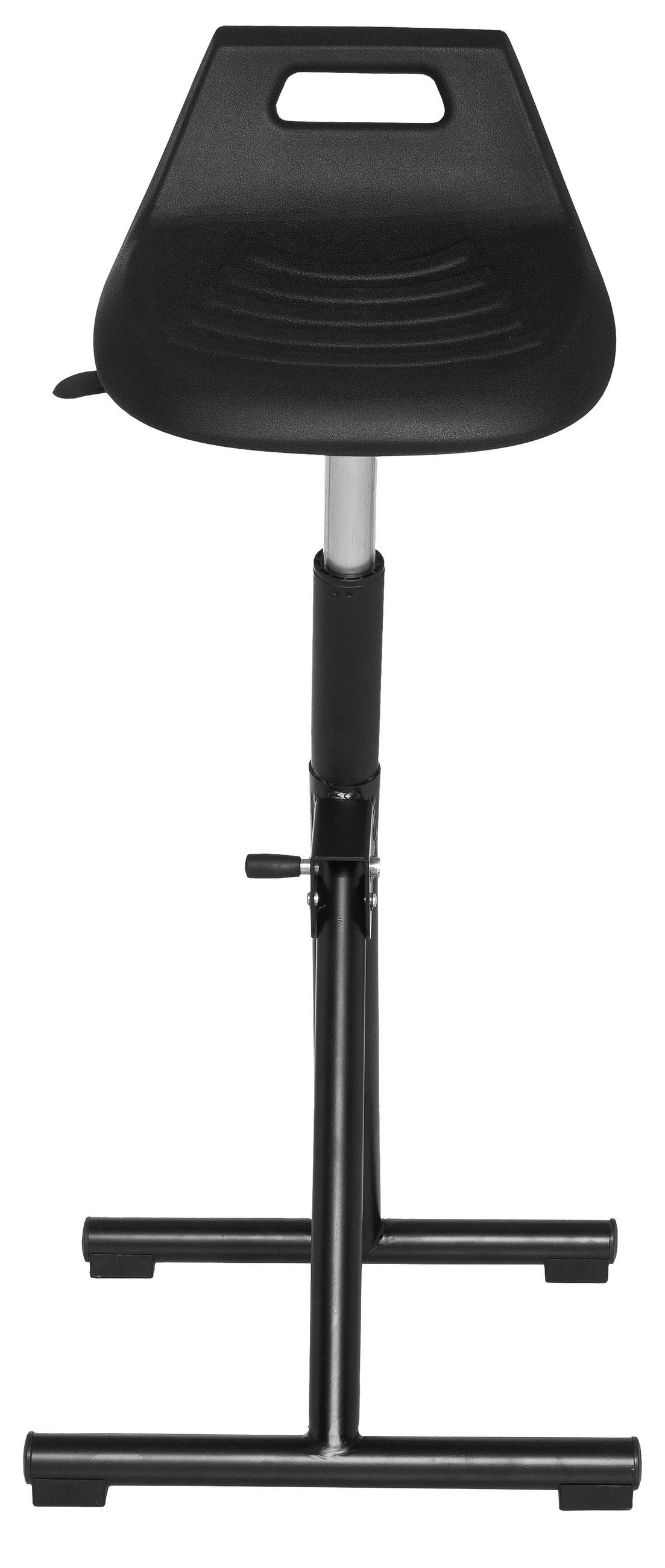 STEHHILFE 50/83/25 cm  - Schwarz, MODERN, Kunststoff/Metall (50/83/25cm) - MID.YOU