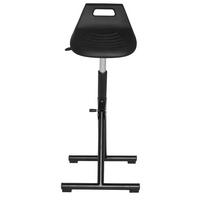 STEHHILFE  Schwarz  - Schwarz, MODERN, Kunststoff/Metall (50/83/25cm) - MID.YOU