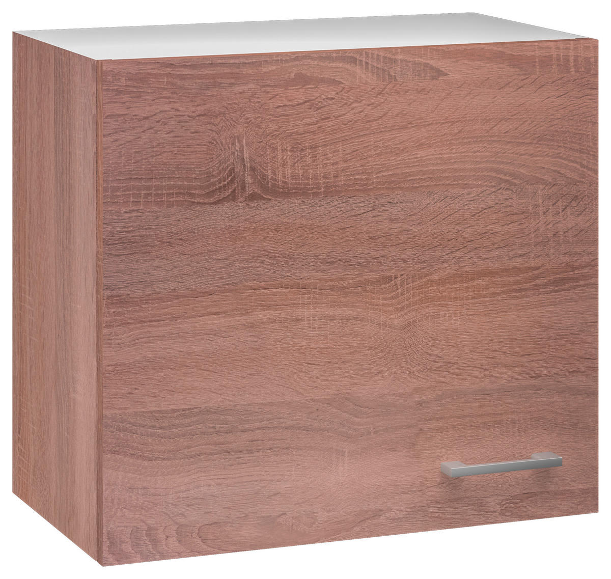 KÜCHENOBERSCHRANK 60/54,8/32 cm  in Weiß, Sonoma Eiche  - Alufarben/Weiß, KONVENTIONELL, Holzwerkstoff/Kunststoff (60/54,8/32cm) - FlexWell