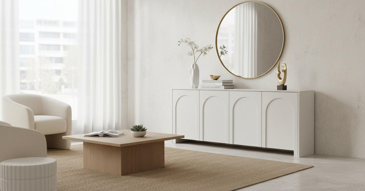 SIDEBOARD Arco 203,5/83/35 cm  - Kaschmir, Design, Holzwerkstoff (203,5/83/35cm) - Boxxx