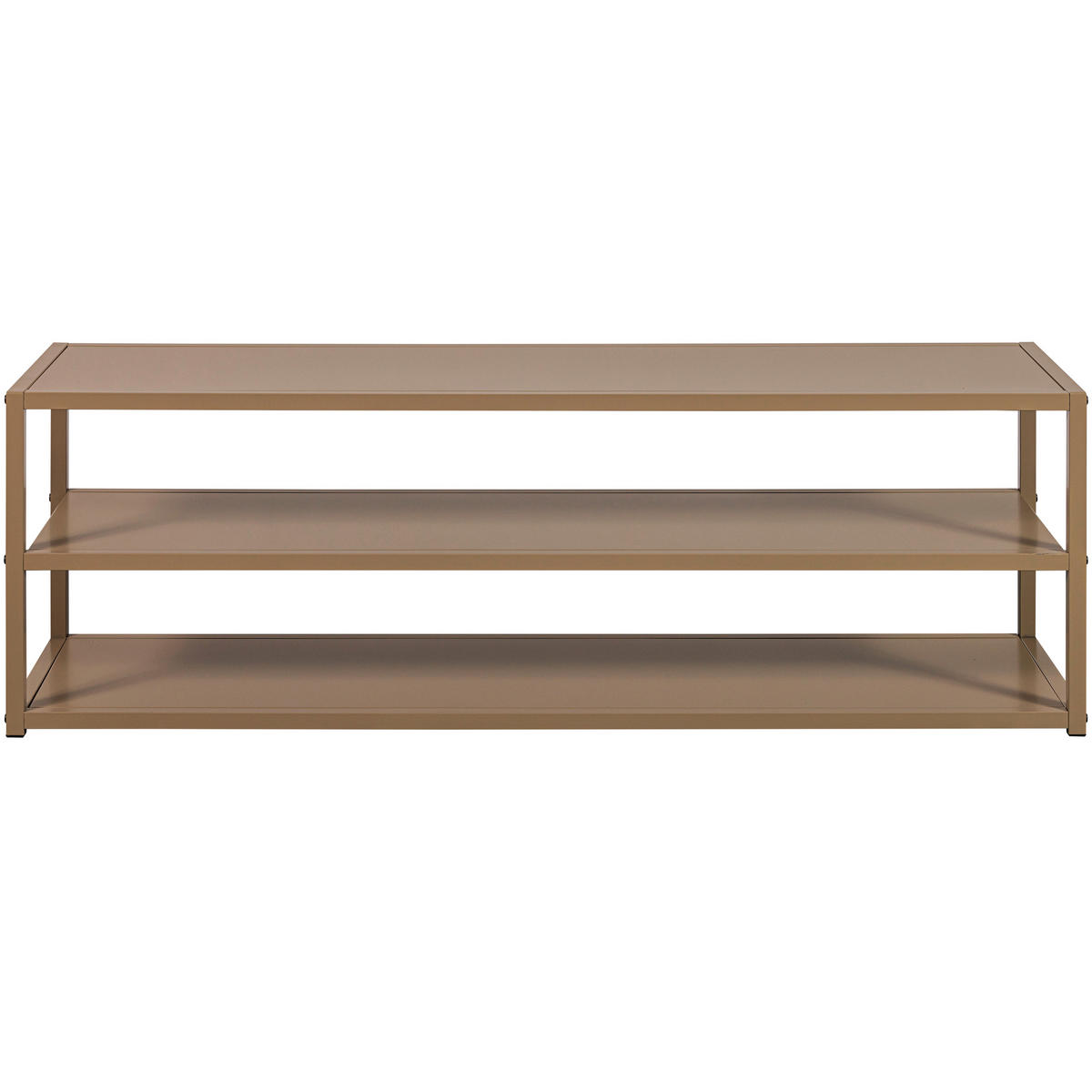 LOWBOARD Teun  in 120/40/35 cm  - Braun, Design, Metall (120/40/35cm) - Livetastic