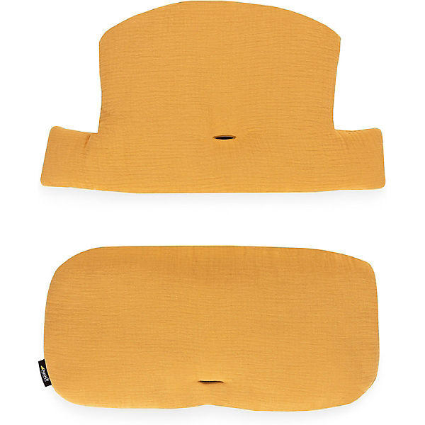 HOCHSTUHLEINLAGE HIGHCHAIRPAD SELECT  - Currygelb, Trend, Textil (27/47/8cm) - Hauck