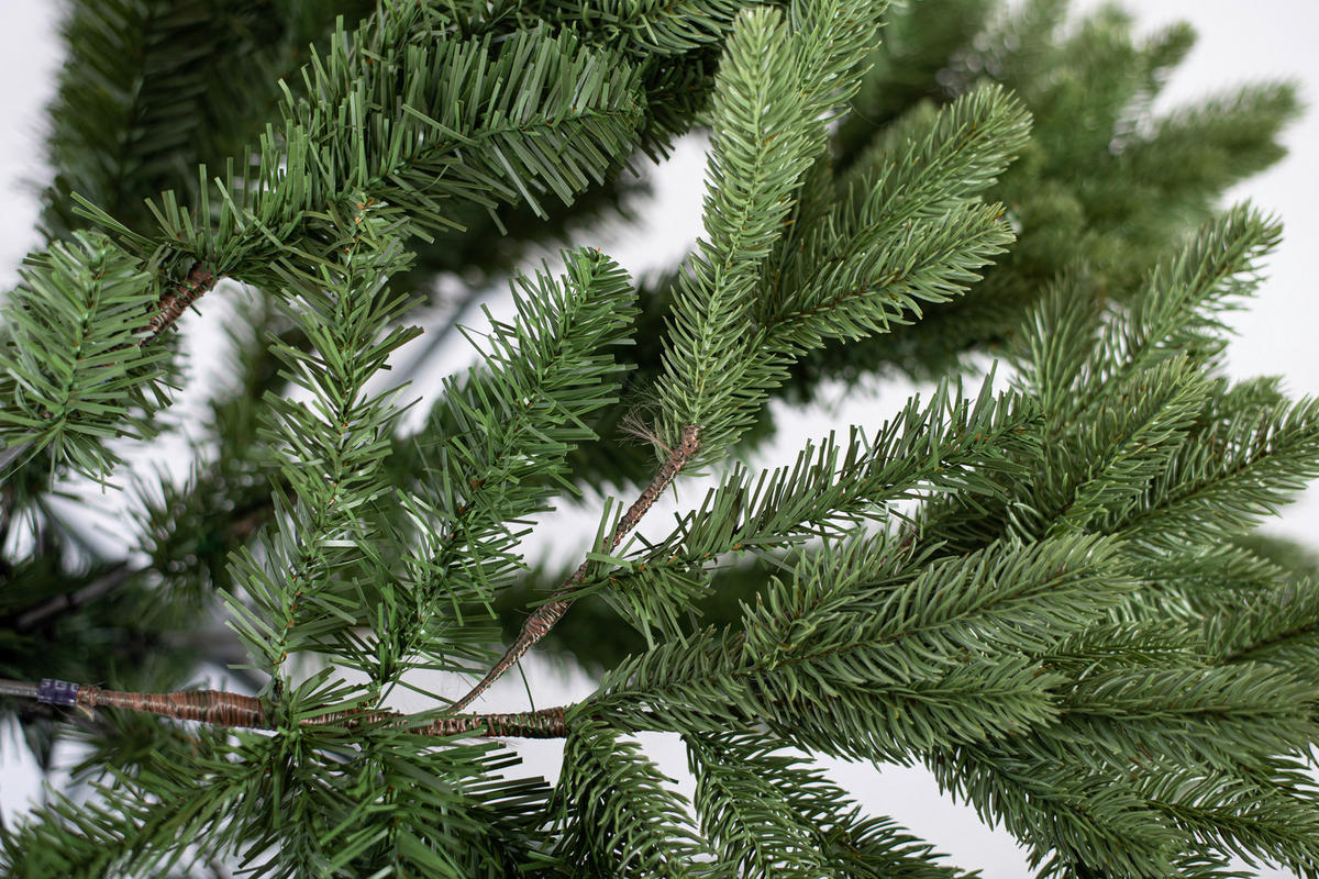 WEIHNACHTSBAUM 210 cm  - Grün, Basics, Kunststoff/Metall (122/210cm)