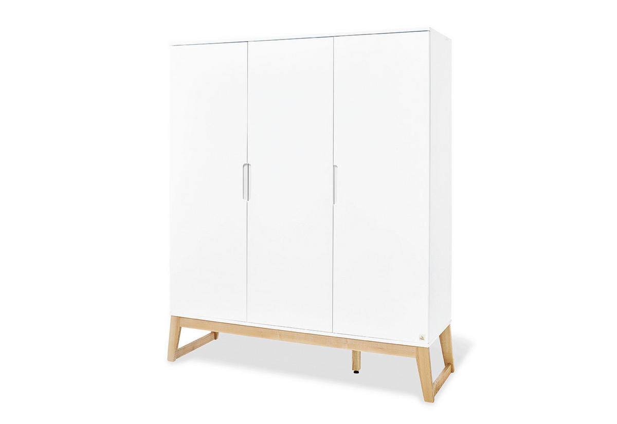 BABYZIMMER PINOLINO BRIDGE  - Eschefarben/Weiß, Design, Holz/Holzwerkstoff - Pinolino