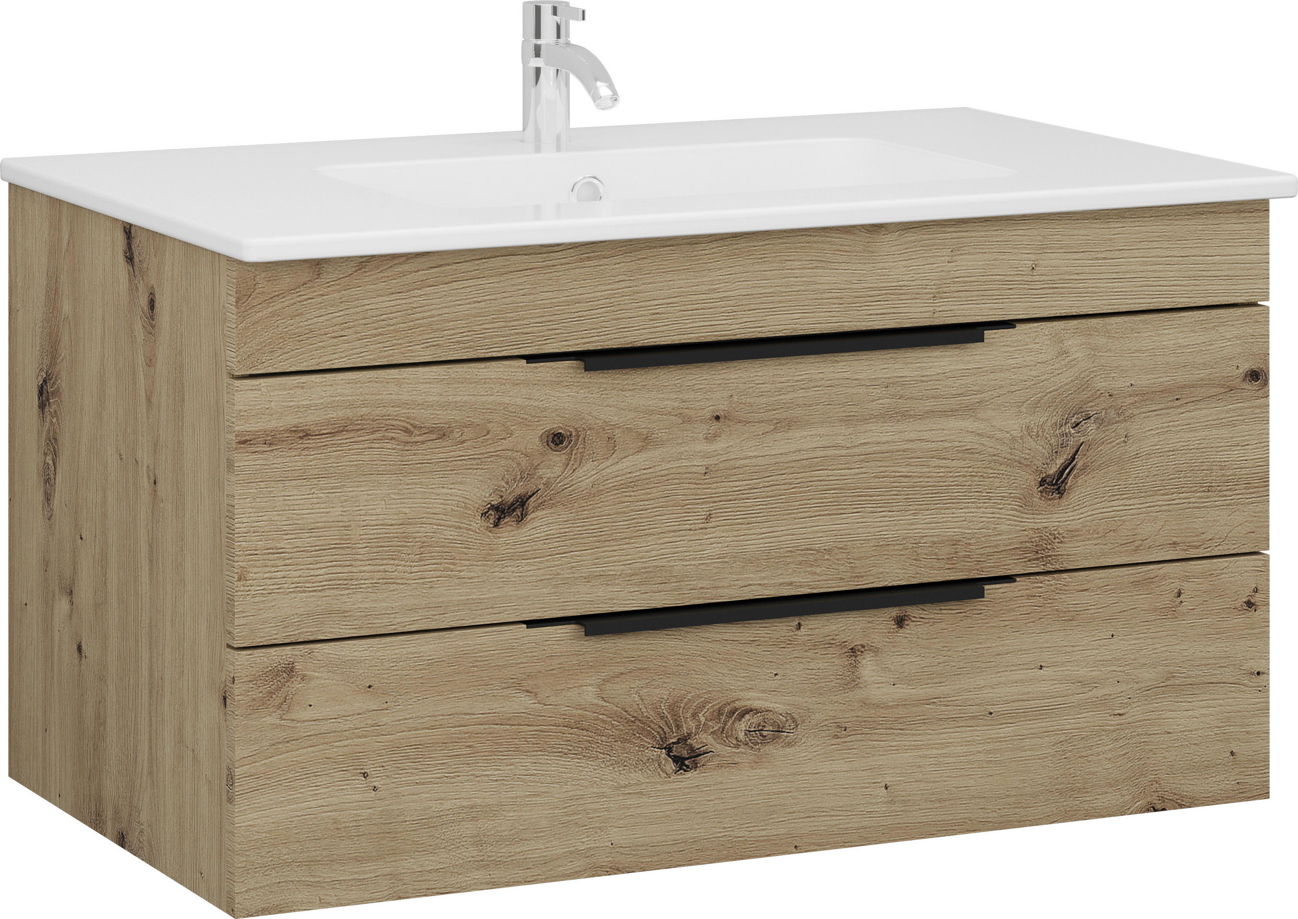E-shop Stylife SKRINKA S UMÝVADLOM, dub artisan, dub artisan, 80 cm