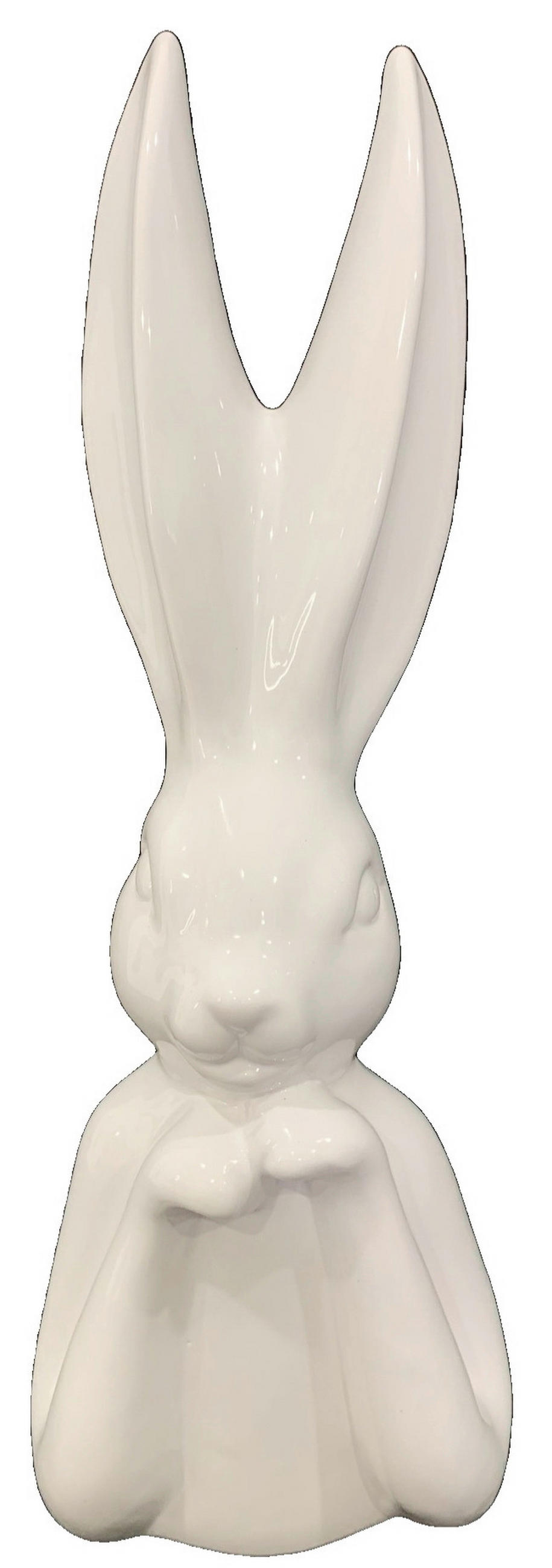 DEKOHASE - Weiss, Lifestyle, Keramik (12,8/35,9/11,4cm)