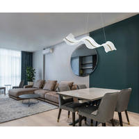 LED-HÄNGELEUCHTE 101/29,4/120 cm   - Klar, Design, Kunststoff/Metall (101/29,4/120cm) - Globo