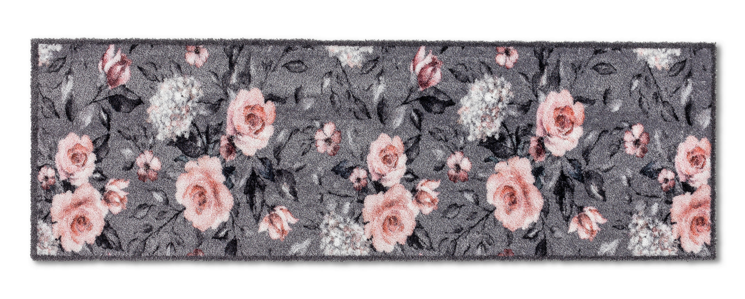 FUßMATTE 50/150 cm Pure & Soft  - Rosa/Weiß, Trend, Textil (50/150cm) - Esposa