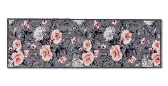 FUSSMATTE 50/150 cm Pure & Soft  - Rosa/Weiß, Trend, Textil (50/150cm) - Esposa
