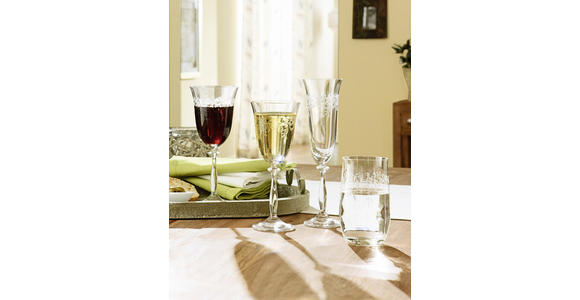 SEKTGLAS-SET  6-teilig  - Klar, Trend, Glas (0,19l) - Novel